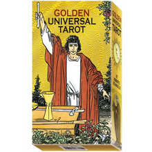 Load image into Gallery viewer, Golden Universal Tarot Deck