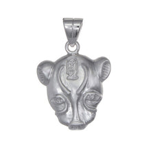 Load image into Gallery viewer, Goddess Sekhmet Face Pendant