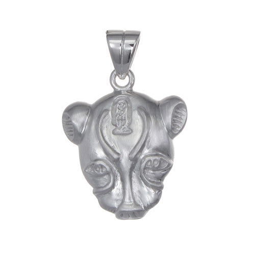 Goddess Sekhmet Face Pendant